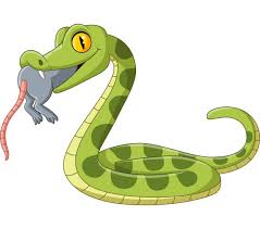 Serpente verde cartone animato che mangia un topo - Stockphoto #28091769 |  Comprate Immagini RF da Panthermedia