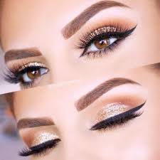 36 Ideas How To Use A Gold Glitter Gold Eye Makeup Metallic Makeup Eye Makeup