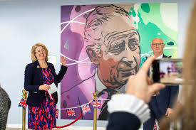 King Charles III mural unveiling