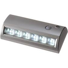 Light It By Fulcrum 6 Led Wireless Motion Sensor Weatherproof Security Path Light 6 8 Inch Battery Operated Silver Walmart Com Walmart Com