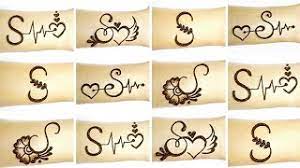 S letter mehndi design | creative s alphabet mehndi tattoo design#shorts. S Letter Mehndi Design S Alphabet Mehndi Tattoos Easy And Attractive Henna Mehndi Tattoos Youtube