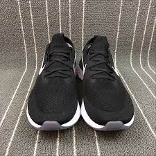 Nike Epic React Flyknit Black White Running Shoes – Hoop Jordan