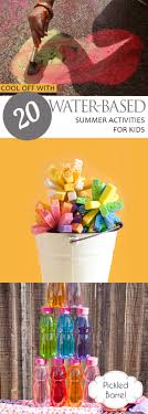Full instructions, book recommendations and more space theme crafts and activities for kids when you click through. Cool Off With 20 Water Based Summer Activities For Kids Pickled Barrel