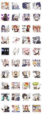 Fight for everything that is beautiful in this world! Arknights Operator Honkai Impact 3 Line Sticker