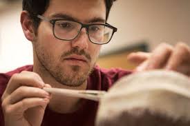 Bates at Night: visiting with student artists in Olin Arts Center