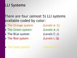 ppt leveled literacy intervention fountas and pinnell