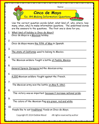 Cinco De Mayo Vocabulary Grammar Information Questions Scrambled Words Scramble Words Words Common Core Ela