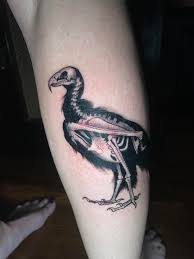 Vulture Skeleton by Nika Urban at Dovetail Tattoo in Austin, TX : rtattoos