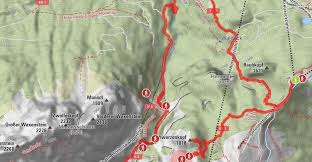 Anschließend geht es in die klamm, weiter bis zum klammausgang und von dort hinauf zur. Hollentalklamm Schwarzenkopf 1818 M Bergfex Wanderung Tour Bayern