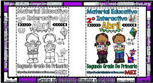 Material interactivo para trabajar las silabas para preescolar y primaria orientacion andujar libro de actividades para preescolar. Material Didactico Interactivo Del Segundo Grado Del Tercer Trimestre Del Mes De Abril 2018 2019 Material Educativo Y Planeaciones
