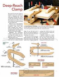 Diy Deep Reach Clamps With Images Woodworking Jigs Woodworking Clamps Homemade Tools