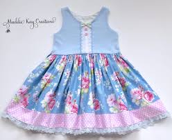 Flowers by zoe purple and peach tie dye crop top and eyelet skirt set. Girls Floral Spring Easter Dress Maddie Kay Creations Madchen Kleidung