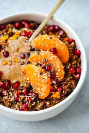 This Vegan Chocolate Orange Oatmeal Recipe Is An Easy Healthy And Delicious Breakfast Idea It Tastes Oatmeal Recipes Nutritious Breakfast Chocolate Oatmeal