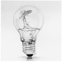 Lightbulb Fish Tank Art Yahoo Search Results Yahoo Image Search Results Tatuagem De Lampada Arte Em Lampadas Arte Com Lapis