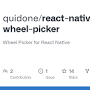 Profile Picture of quidone/react-native-wheel-picker - GitHub (@github.com) on Google