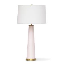 1 table lamp with shade, light bulbs not included illuminate any room with the smooth style of the cohasset dipped ceramic table lamp from project 62™. see allitem description. Audrey Ceramic Table Lamp In Blush Burke Decor