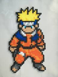 Pixel Art Perles A Repasser Naruto Ebay Pixel Art Art Perle Pixel Art Anime