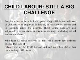 Do you think about child labour at all when you buy brands? How To Stop Child Labour Speech