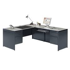 Steel L Desk With Right Return Office Star Office Remodel Desk