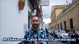 A Dieta En Casa Pepa Carratraca Malaga Youtube