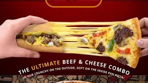 Season to taste with salt and ground black pepper. Pizza Hut S Iconic Beef Cheese Combo Sandwich Is Now A Pan Pizza Clickthecity