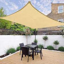 Shop Outdoor Patio Sun Sail Shade With Different Color From Thelashop Different Size 11 Ft 16 Ft 18 Ft And Rec Shade Sails Patio Patio Shade Canopy Outdoor
