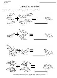 Dinosaur Worksheets Kindergarten Snapshot Image Of Dinosaur Addition Worksheet In 2020 Dinosaur Worksheets Kindergarten Worksheets Printable Kindergarten Worksheets