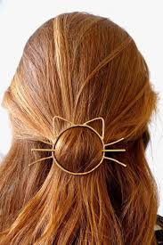 Glatte Kupferrote Haare Auffalliger Haarschmuck Katze Rotton Auswahlen Und Haare Farben Cataccessories Hair Accessories Hair Styles Hair Acessories