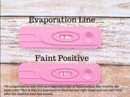 Or is it more of a grey, a white or an indent? What Are Pregnancy Tests Evaporation Lines Fertility 2 Family