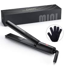You'll want your flat iron to be high quality with ceramic plates, too. Amazon Com Furiden Curling Iron For Short Hair Mini Flat Iron Hair Curlers For Short Hair Mini Hair Straightener For Bangs Travel Hair Straightener Beauty