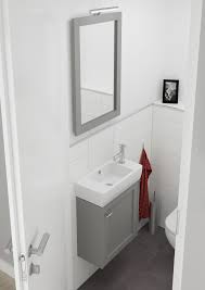 bruynzeel fano fonteinmeubel 50 cm puurgrijs badmeubel badkamer sanitair bathroom furniture cabinet cloakroom bathroom bathroom vanity bathroom furniture