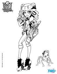 Si eres un buen fan de estas muñecas, seguro que también te encantará la serie de animación de tv, nosotros te traemos a los personajes principales para que puedas colorearlos como más te guste Dibujos Monster High Para Colorear Operetta Dibujos Para Colorear Disenos De Monster High Monster High Para Colorear