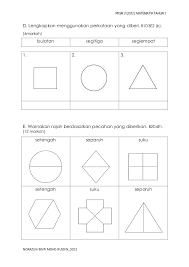 Latihan pecahan tahun 3 pdf. Soalan Matematik Tahun 3 Bundarkan Nice Info B