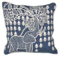 En Casa Is The Design Collection Of Cuban Born Queens Ny Raised Painter And Surface Designer L Blue Pillows Decorative Throw Pillows Patterned Throw Pillows