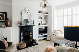 With a subtle stripe pattern, this curtain is a light and airy addition to your window. Scandi Boho Living Room Makeover Reveal In A New Build Property