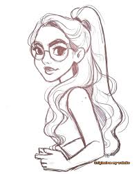 Der schwanz eines rosa panthers. Umpin Space Girl Drawing Sketches Drawings Sketches