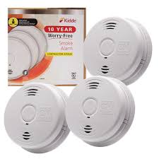 Smoke alarms chirp to alert you to a problem. Kidde Pro 10 Year Worry Free Hardwired Smoke Detector With Ionization Sensor And Battery Backup 3 Pack 21030261 The Home Depot