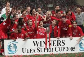 Uefa super cup news uefa super cup win a 'big deal' for chelsea frank leboeuf shares his thoughts on chelsea' win over villarreal on penalties in the uefa super cup. 2005 Uefa Super Cup Liverpool Fc Wiki Fandom
