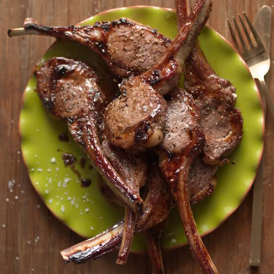 Guinness-Glazed Lamb Chops