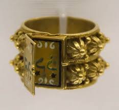 Jewish Wedding Ring Gold 18th 19th C Italy This Work Is Courtesy Of The Antique Jewelry University Jewish Wedding Rings Jewish Jewelry Ancient Jewelry