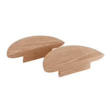 Natural timber has a timeless quality that fits perfectly in all home styles. Handmade Half Moon Timber Handle Raw Sunshine Coast