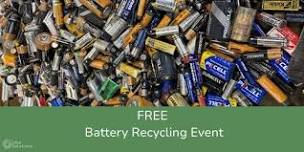 Free Public Battery Recycling Day