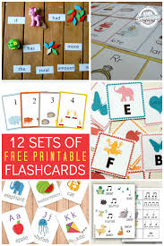 Free christmas printables for toddlers & preschoolers. 12 Sets Of Free Printable Flashcards Your Child Will Love