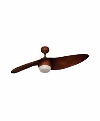 The two blade design is appealing and adds visual interest to your space. Luft Berlinetta 1320mm 2 Blade Ceiling Fan Wood Finish With Led Georgee And Company