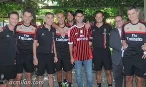 Novak djokovic touring my childhood neighborhood. Novak Djokovic Ac Milan Info