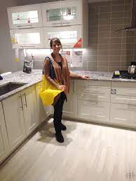One contractor is quoting to install the tile flooring then install new kitchen cabinets on top, the second recommend installing cabinets first then lay the tile. Dreamy Ikea Kitchen Design Happihomemade With Sammi Ricke