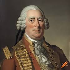 Portrait of former British Prime Minister Sir Robert Walpole in the 18th  century