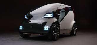 Honda Brings Smart Sized Neuv City Car And Self Levelling Motorcycle Concepts To Ces Carscoops Honda Concept Cars City Car