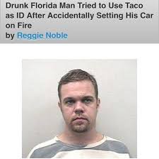 Great Stories Begin And End With Taco Bell And Alcohol Florida Funny Uber Humor Funny News