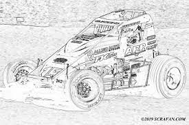 Download or print this amazing coloring page: 15t Tristan Guardino Usac West Coast Sprint Car Series Facebook